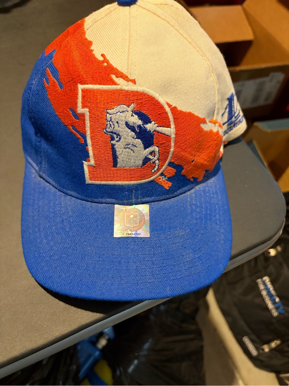 Vintage 90s Denver Broncos Cap